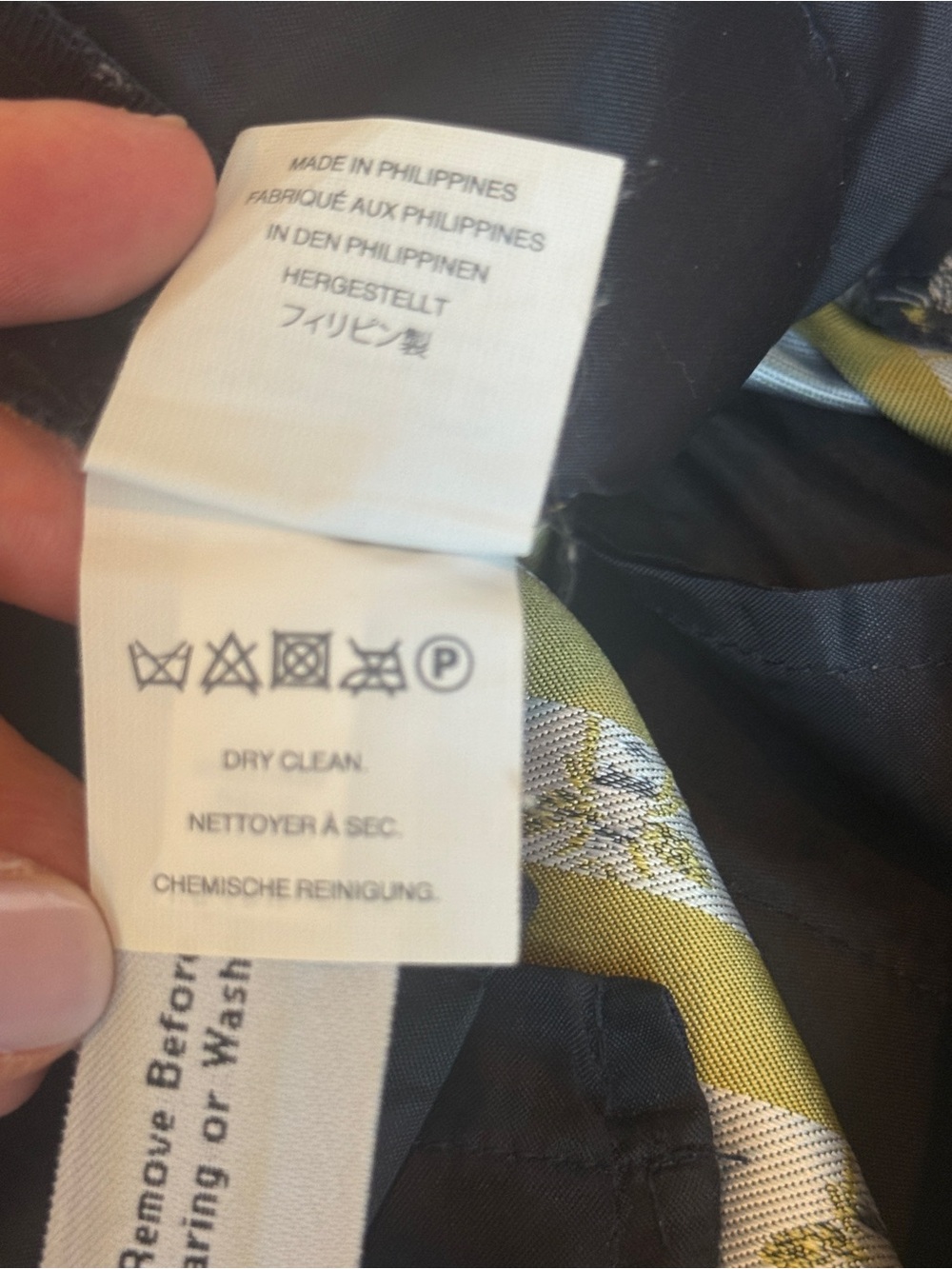 J. Crew Bumblebee Jacquard Cropped Pant size 2 - Picture 10 of 10